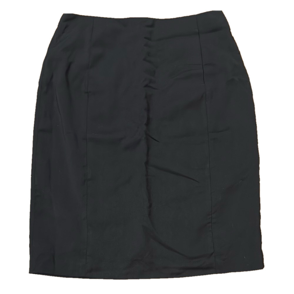 J Crew black wool pencil skirt, size 6 🔵
